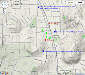 RFI Locations RFI Locations